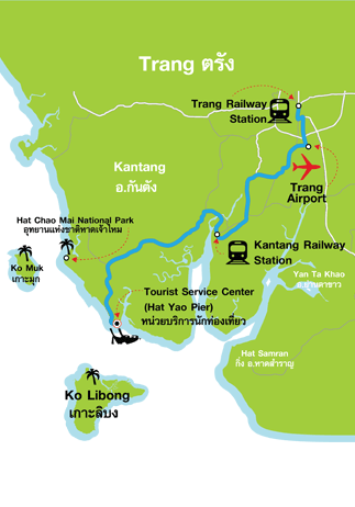 Ko Libong map