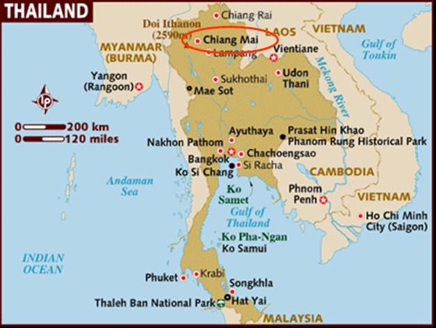 carte Chiang Mai