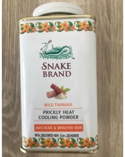 Poudre rafraîchissante anti acné Snake Brand