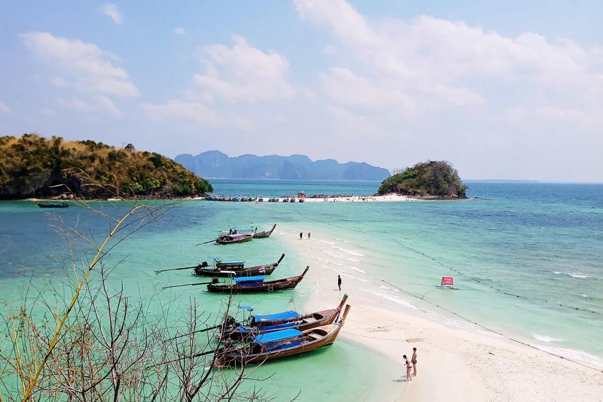 Banc de sable de Tup Island - 4 Islands Tour Krabi
