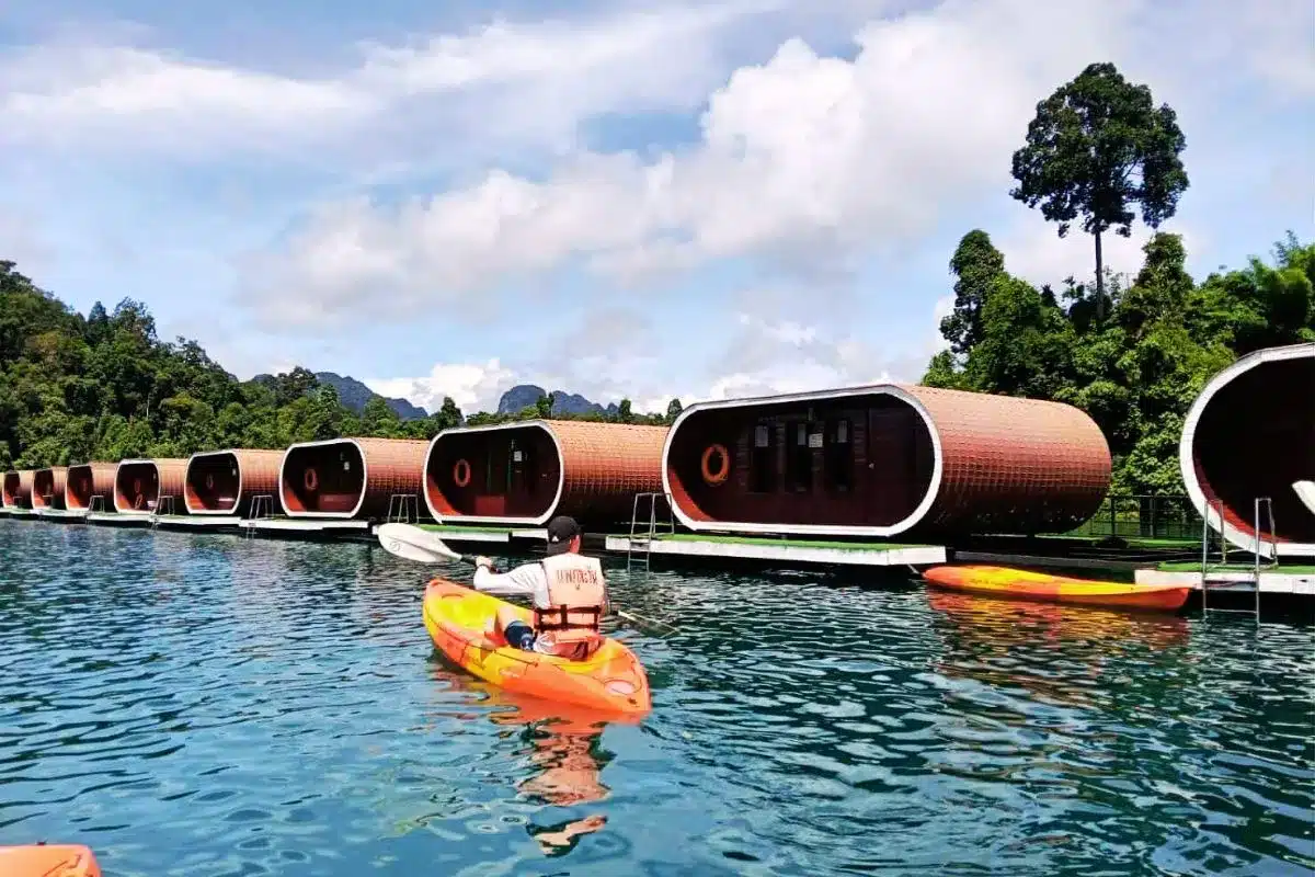 Excursion Khao Sok bungalow flottant