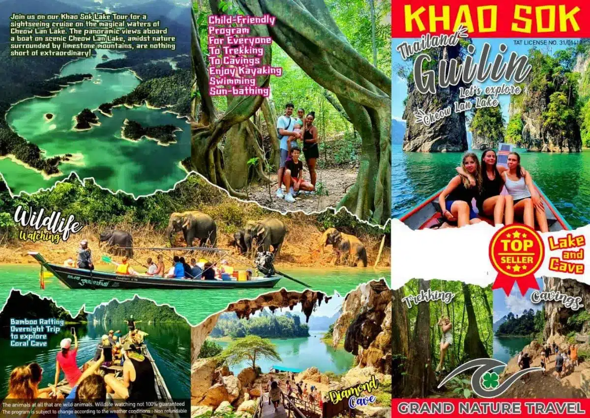 Excursion khao sok khao lak