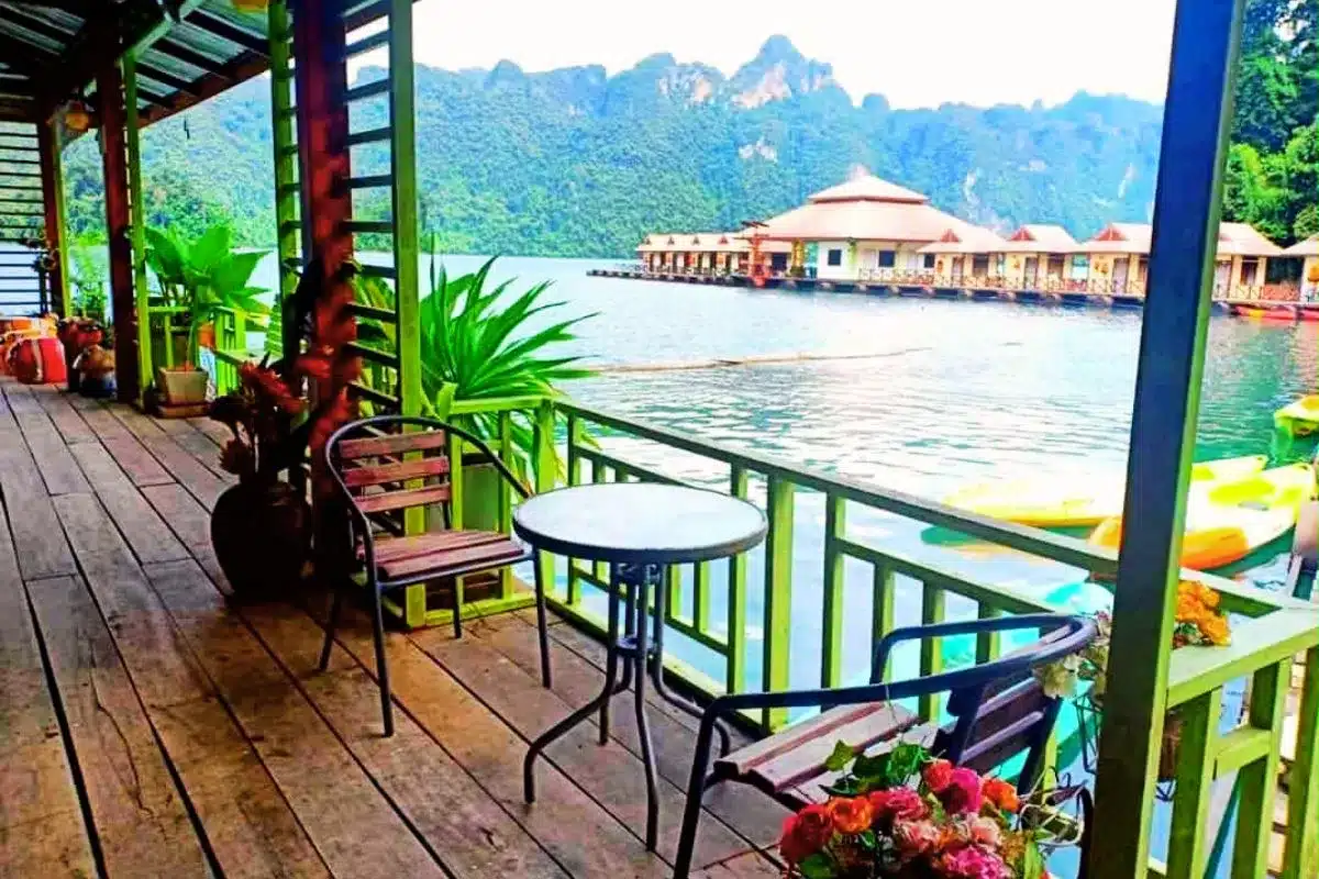 Excursion Khao Sok Khao Lak bungalows flottants
